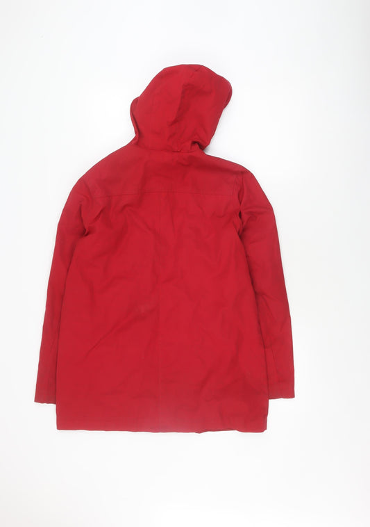Fat Face Women's Red Parka Jacket Size 12