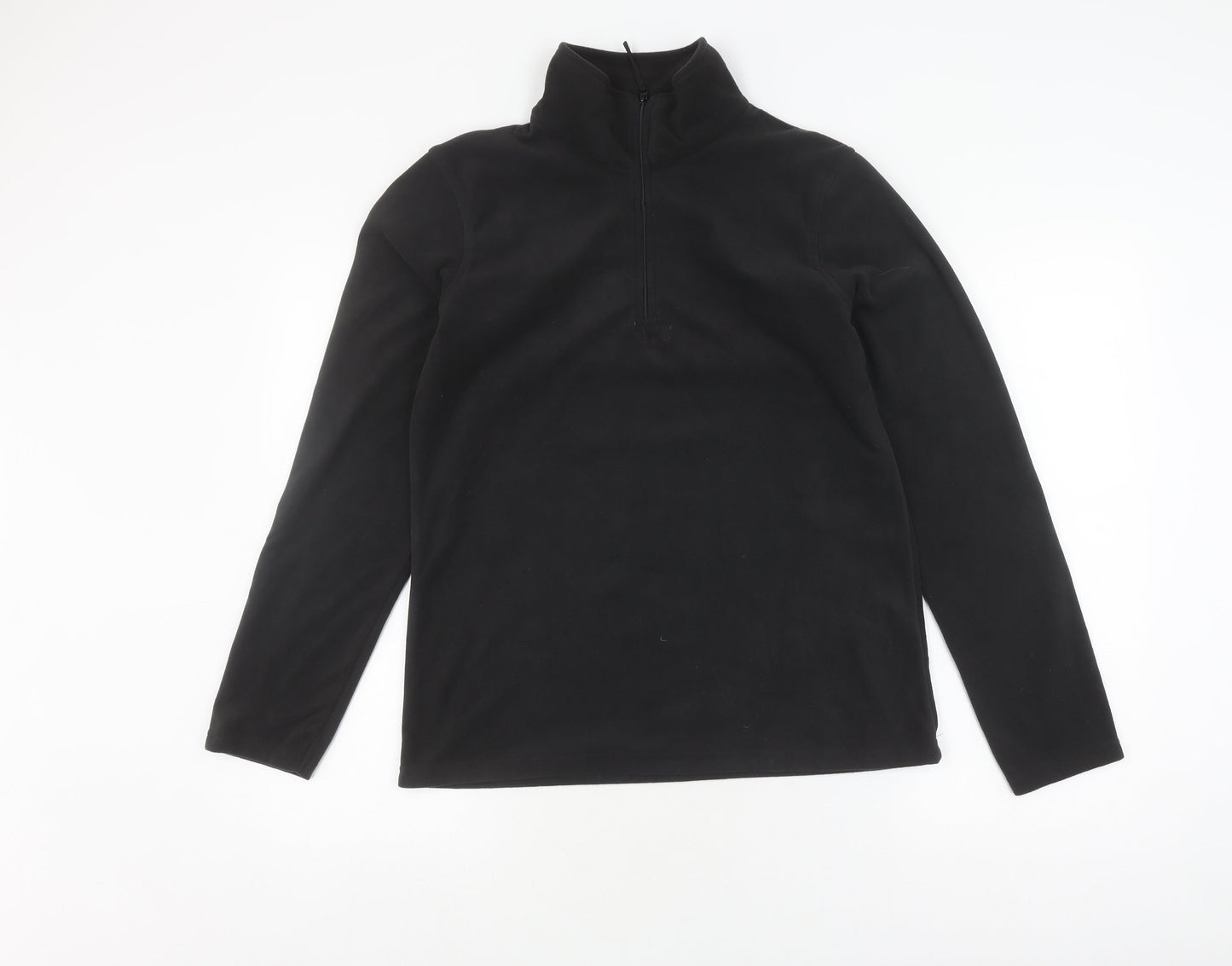 Mountain Warehouse Men's Black Fleece Pullover M