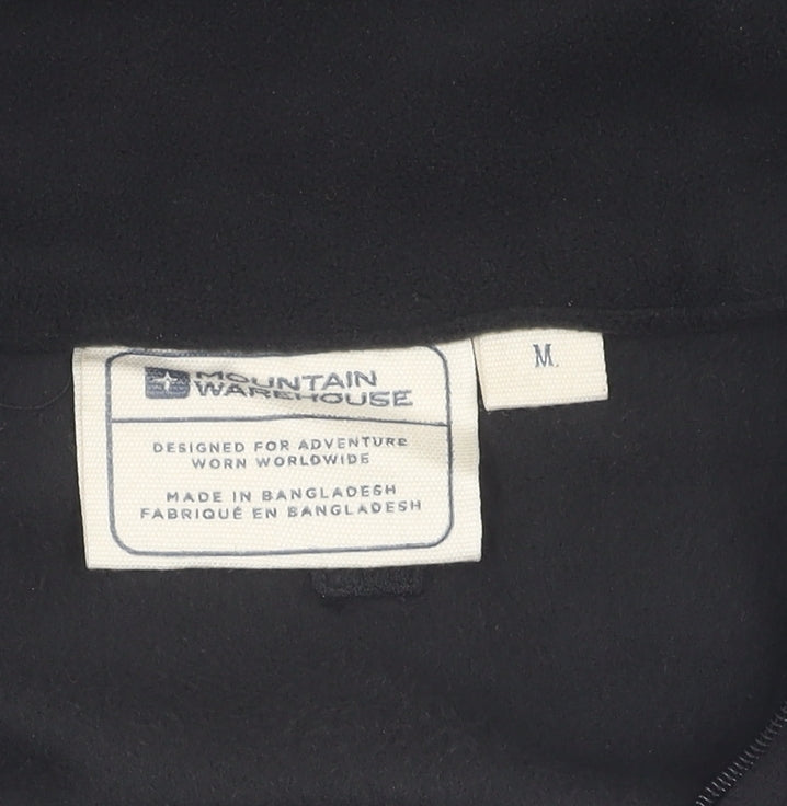 Mountain Warehouse Men's Black Fleece Pullover M