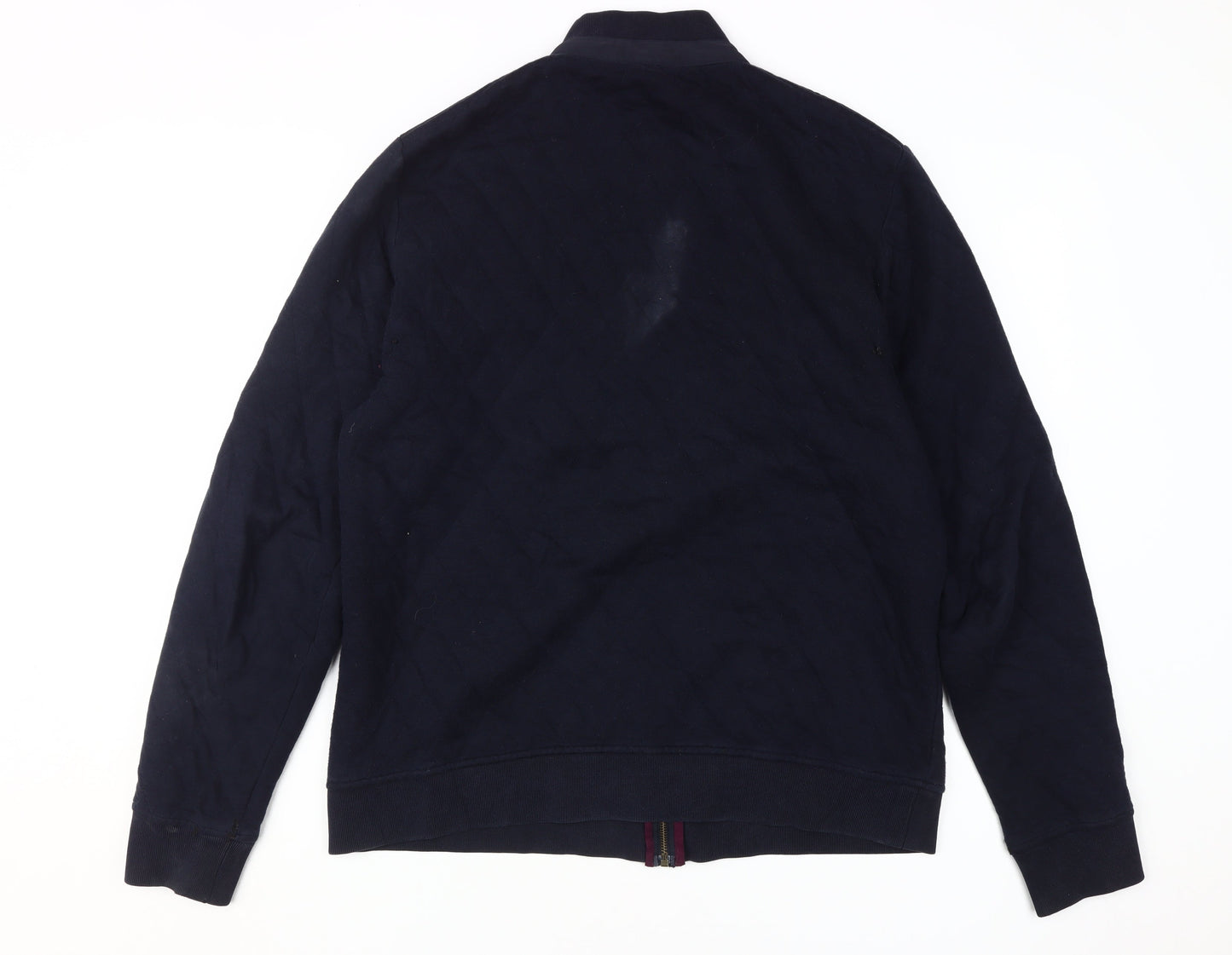 Ted Baker Men's Blue Mid-Length Jacket, Size 4