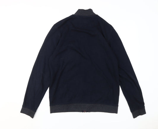 Ted Baker Men's Blue Full Zip Sweatshirt M