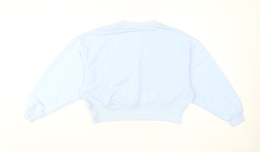 Disney Women's Blue XS Pullover Sweatshirt