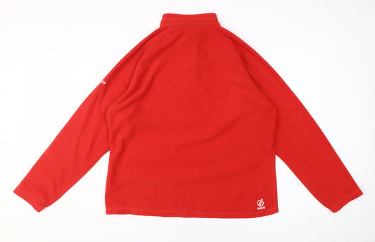 Dare 2b Women's Red Long Sleeve 1/2 Zip Pullover
