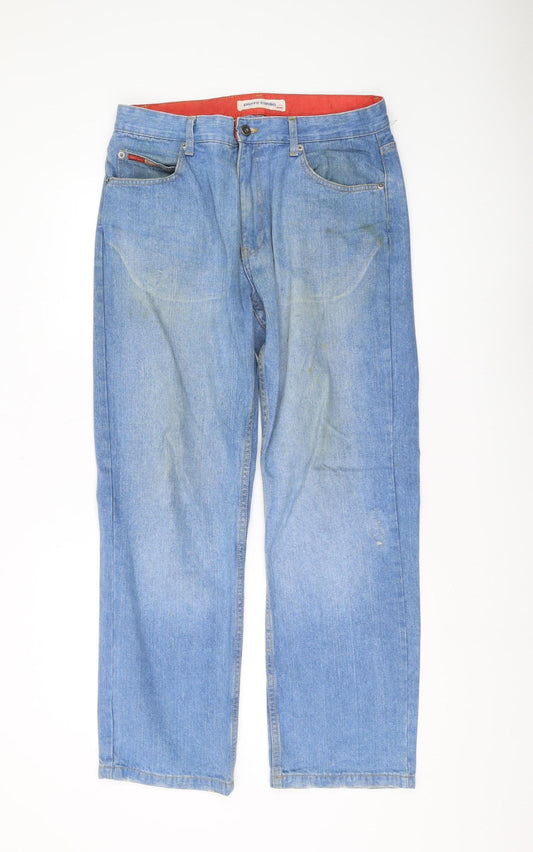 Pierre Cardin Men’s Blue Straight Jeans 34S