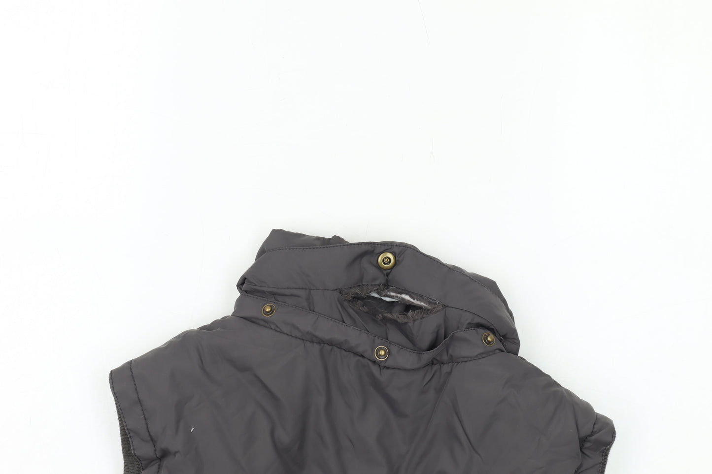 Jack Wills Women's Grey Puffer Waistcoat Size 10