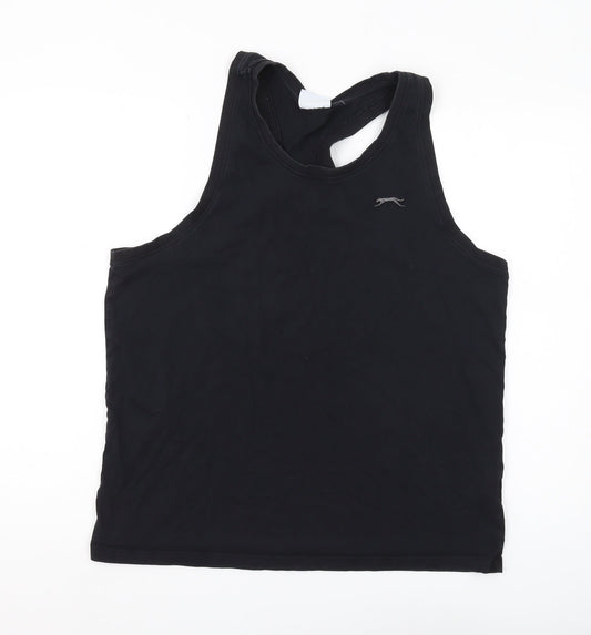Slazenger Men's Black Sleeveless T-Shirt XL