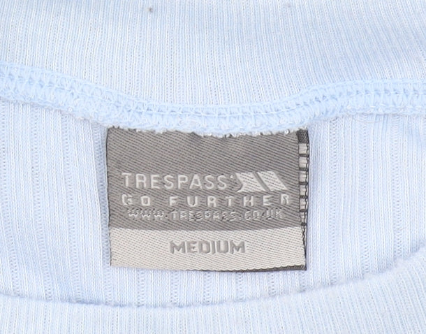 Trespass Men's Blue Long Sleeve Casual Top M