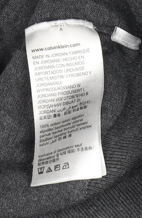 Calvin Klein Men's Grey L Pullover Jumper