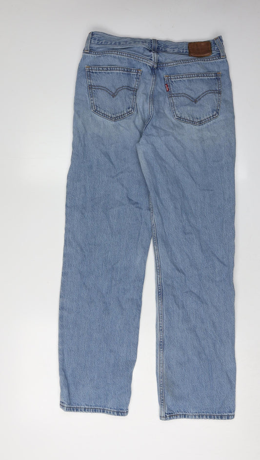 Levi's Premium Women's Blue Straight Jeans, Size 25