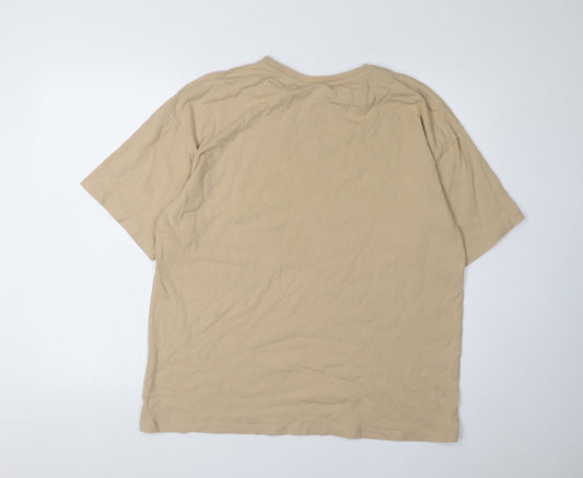 Disney Unisex Beige Lion King T-Shirt M Movie Theme