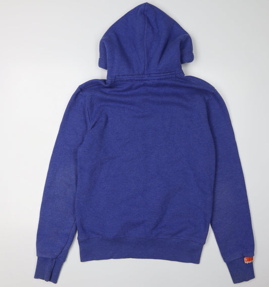 Superdry Men's Blue Pullover Hoodie M