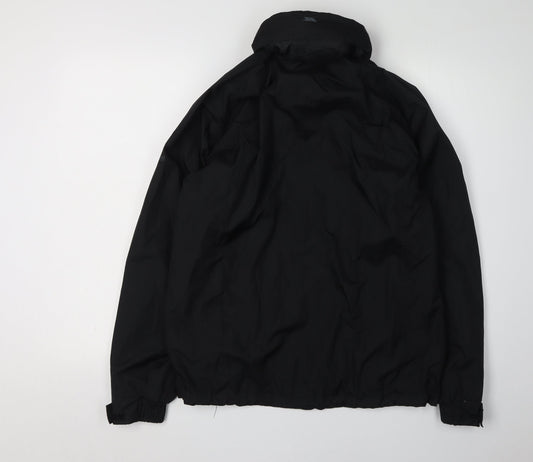 Trespass Men's Black Small Waterproof Windbreaker Jacket