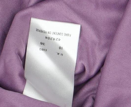 Eastex Women’s Purple Lace Blouse, Size 10