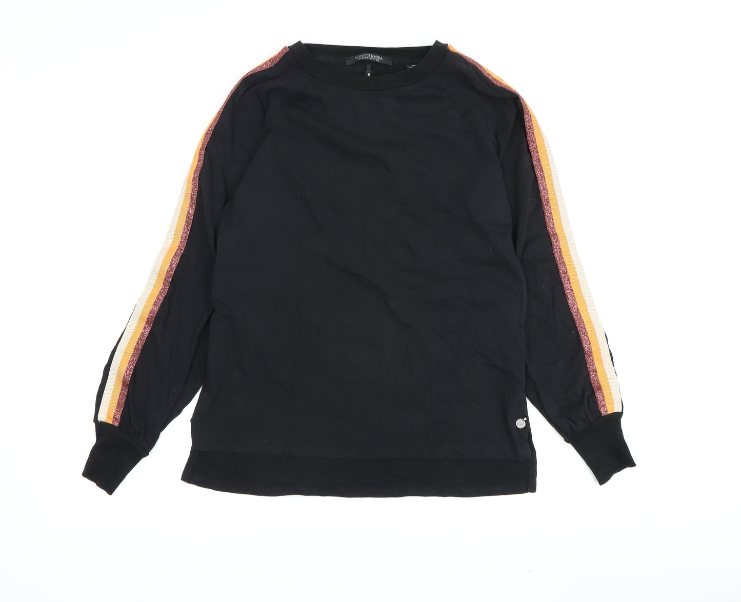 Scotch & Soda Women's Black Jersey T-Shirt XS