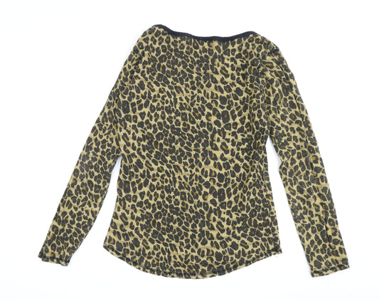 Scotch & Soda Women's Multicoloured Animal Print Blouse
