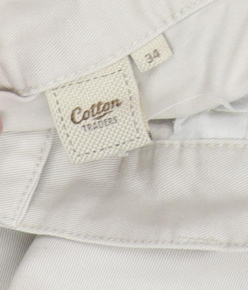 Cotton Traders Men's Beige Chino Trousers Size 34