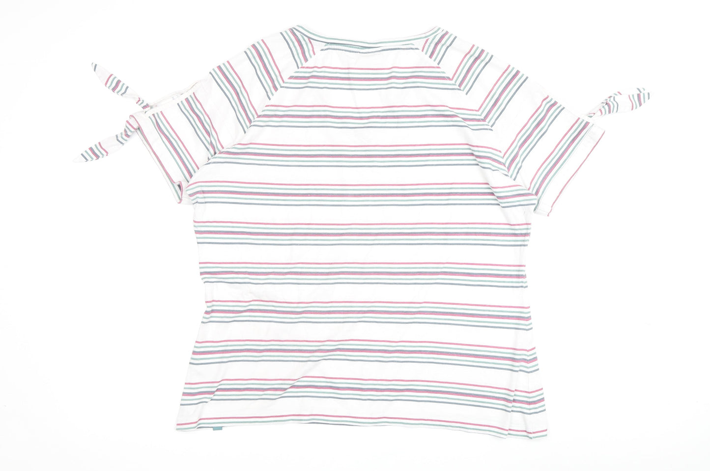 Trespass Women's Striped T-Shirt, Size 16, White