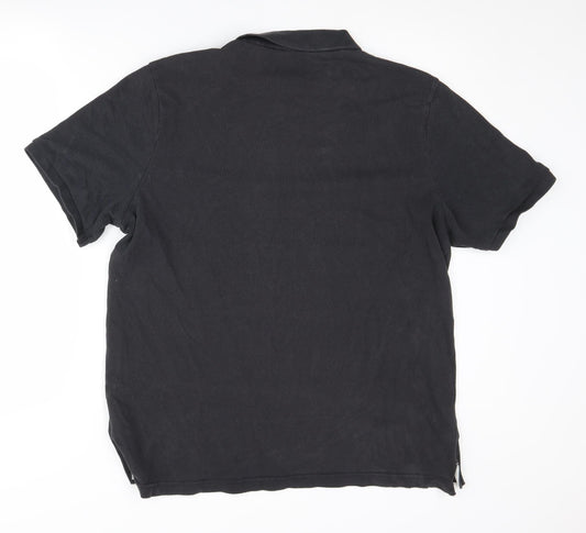 Nike Men's Black Polo Shirt XL Short Sleeve