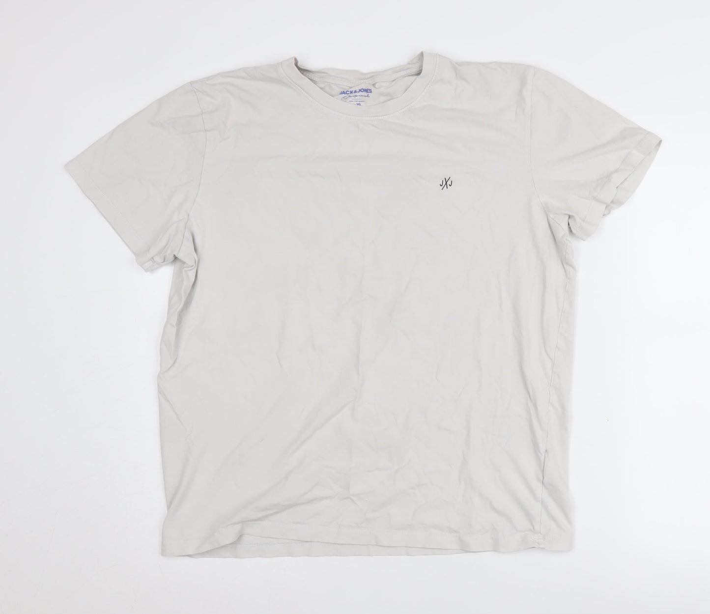 Jack & Jones Men's White XL Crew Neck T-Shirt
