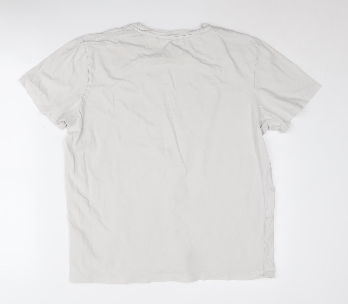 Jack & Jones Men's White XL Crew Neck T-Shirt