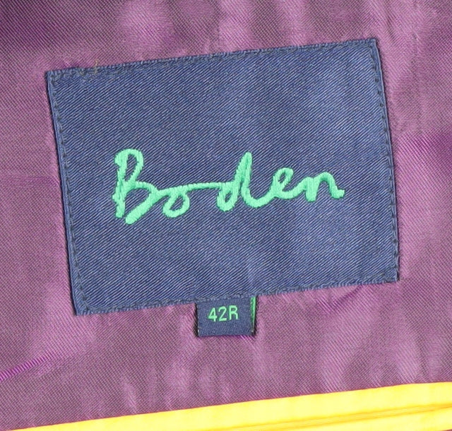 Boden Men's Black Blazer Jacket 42 Regular Wool