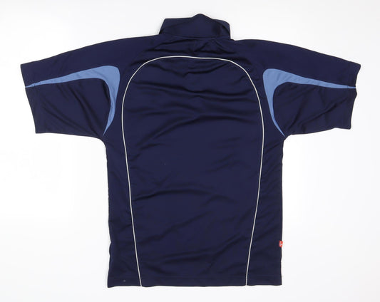 Puma Men's Blue Medium Polo Shirt