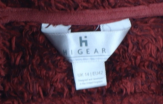 Hi Gear Women's Red Pullover Hoodie Size 14
