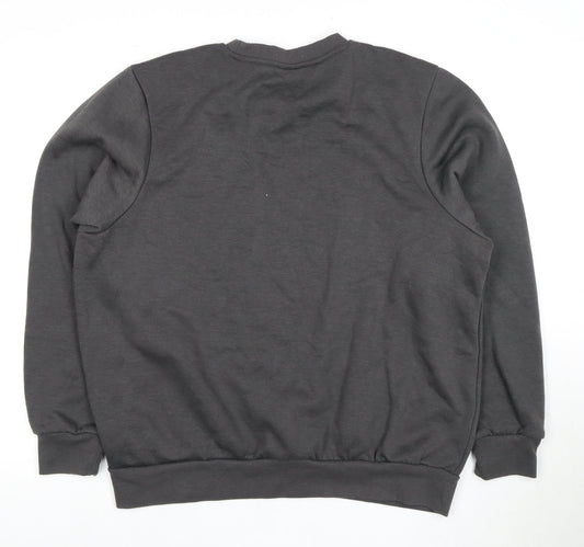 Slazenger Men's Black Pullover Sweatshirt, Size L