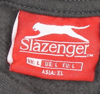 Slazenger Men's Black Pullover Sweatshirt, Size L