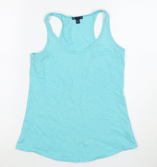 Gap Women's Blue Tank Top XS Basic Summer