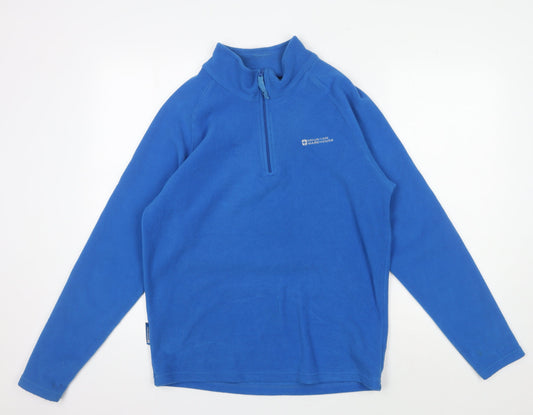 Mountain Warehouse Men's Blue Fleece Sweatshirt S
