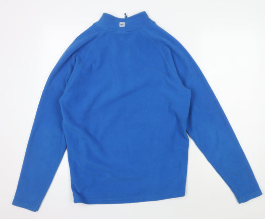 Mountain Warehouse Men's Blue Fleece Sweatshirt S