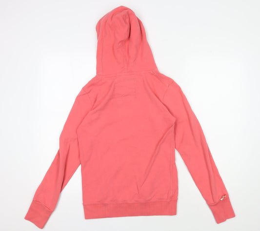Superdry Women’s Pink Pullover Hoodie Size S