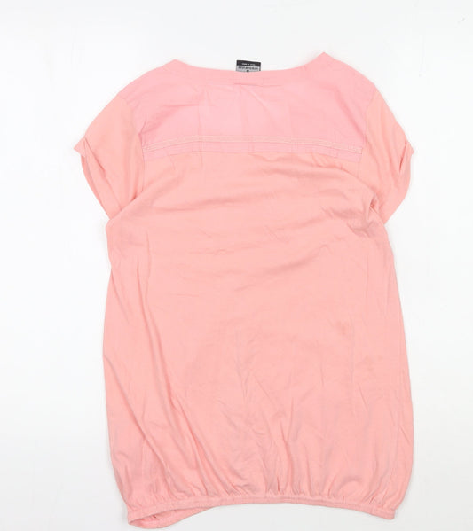 Womens UK Size S Trespass Pink 100% Cotton T-Shirt