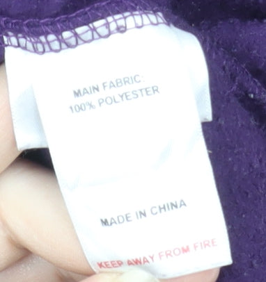 Peter Storm Women's Purple 1/4 Zip Pullover, Size 14