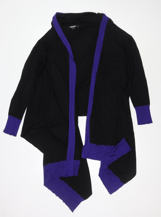 DKNY Women's Black Cardigan M/L Long Sleeve Knit
