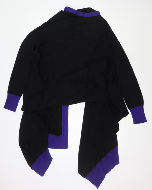 DKNY Women's Black Cardigan M/L Long Sleeve Knit