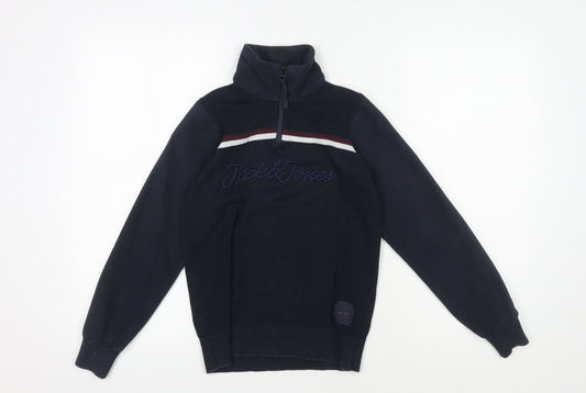 Jack & Jones Boys Black Pullover Sweatshirt - Size 12