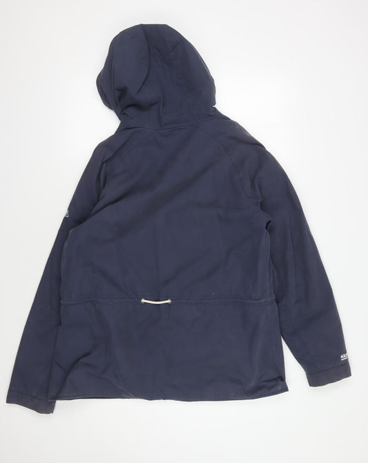 Craghoppers Women's Blue Hooded Parka Jacket Size 16