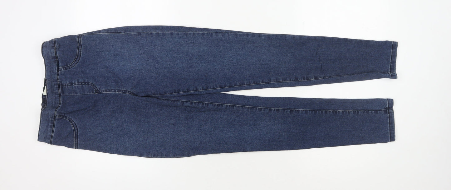 White Stuff Women’s Blue Jegging, Size 8 - Elastic Waist
