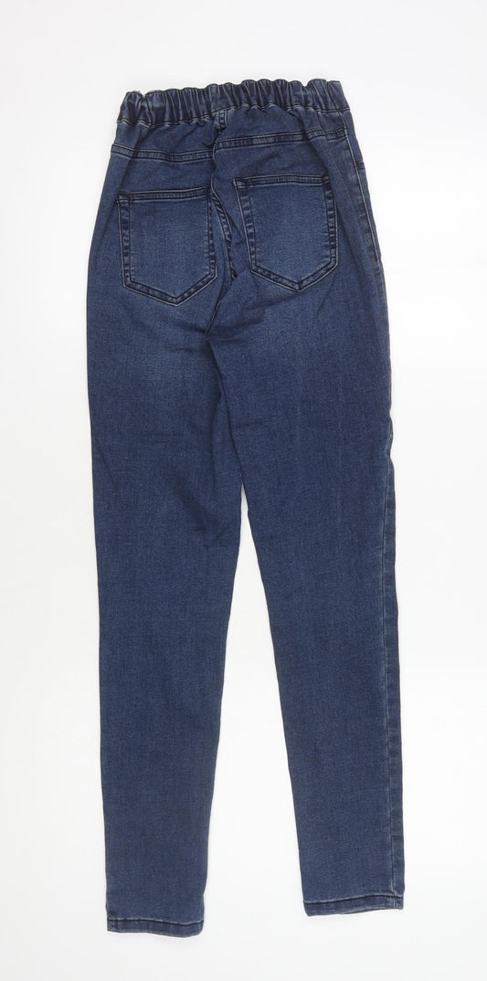 White Stuff Women’s Blue Jegging, Size 8 - Elastic Waist