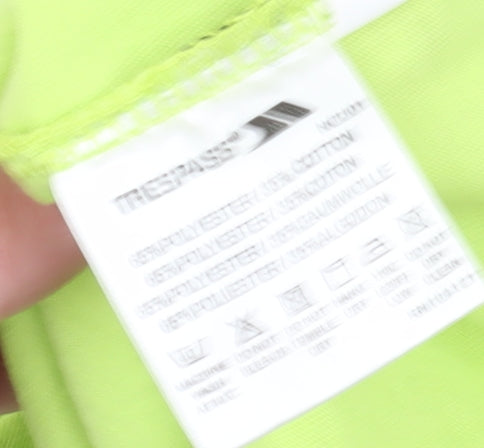 Trespass Unisex Green T-Shirt L Summer Beach