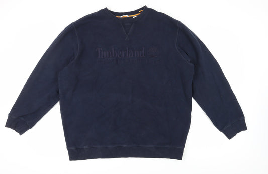 Timberland Men's Blue XL Pullover Sweatshirt