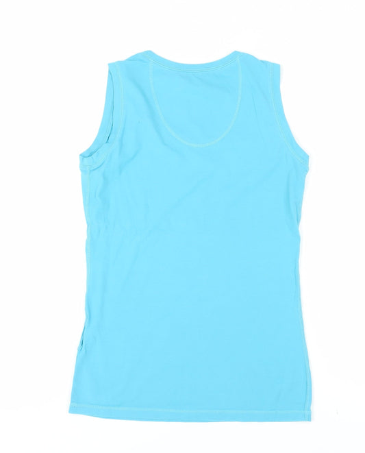 Nike Women's Blue Tank Top - Size S, Athletic Fit