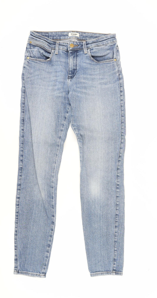 Wrangler Women's Blue Skinny Jeans Size 8 Slim Denim