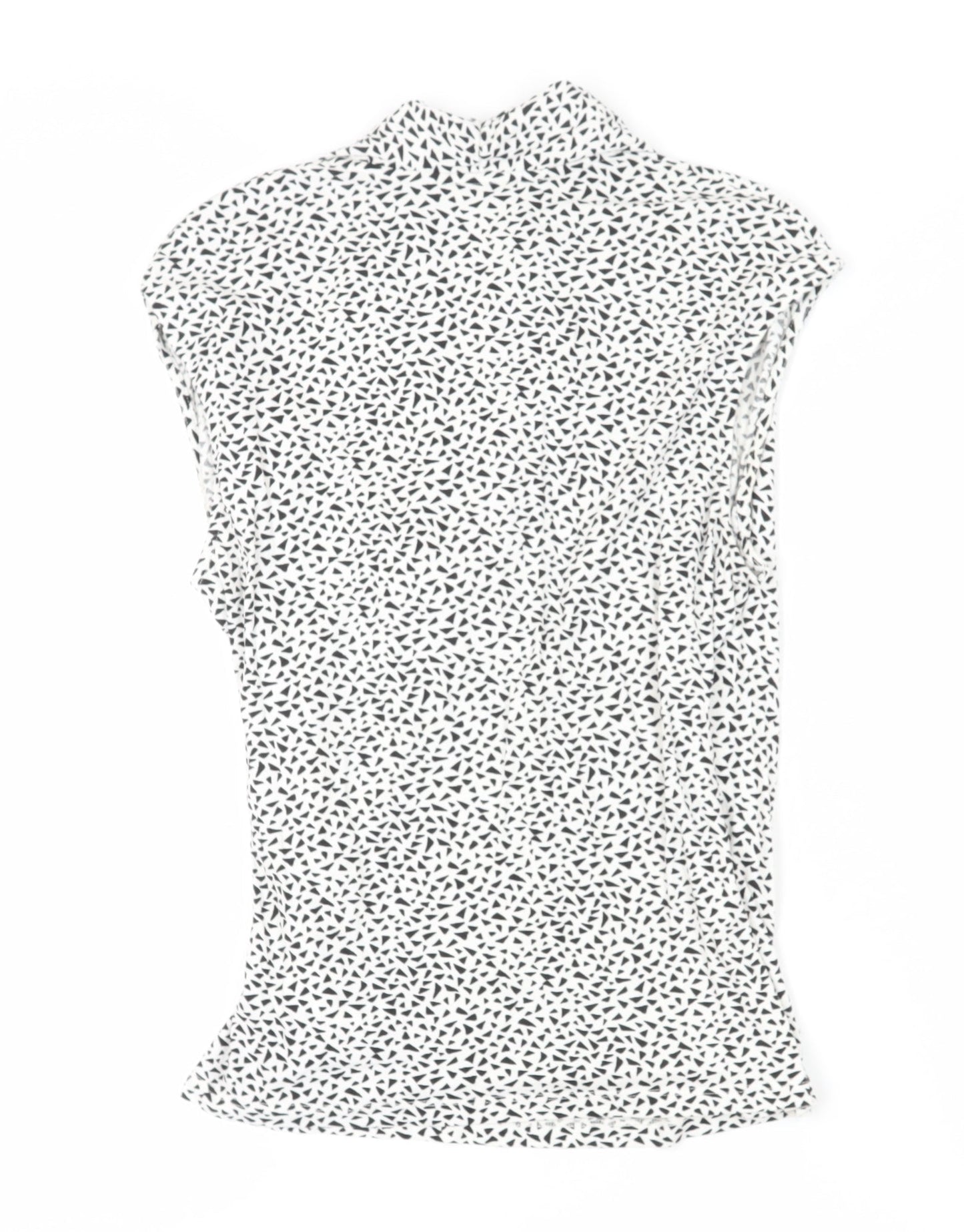 Hobbs Women's White Wrap Blouse M
