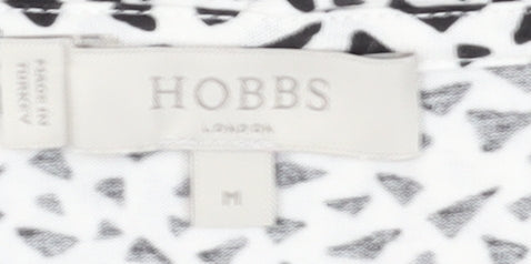 Hobbs Women's White Wrap Blouse M