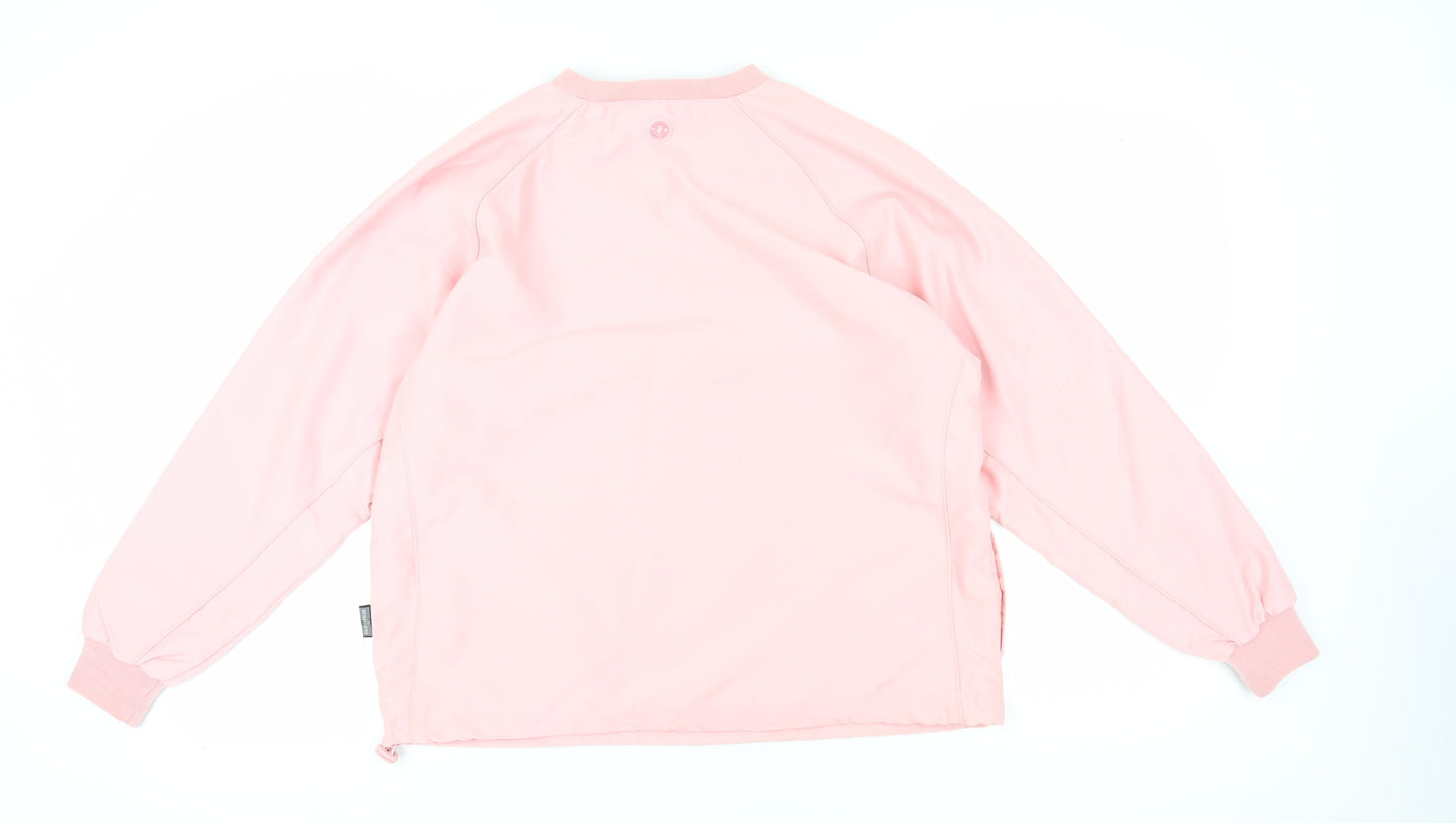 Glenmuir Women's Pink Pullover Sweatshirt, Size M