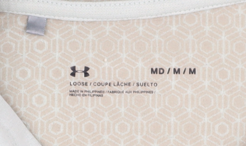 Under Armour Women's White M Pullover Hoodie
