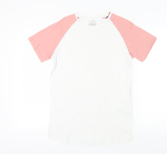 Mens UK Size S JACK & JONES Multicoloured Cotton T-Shirt